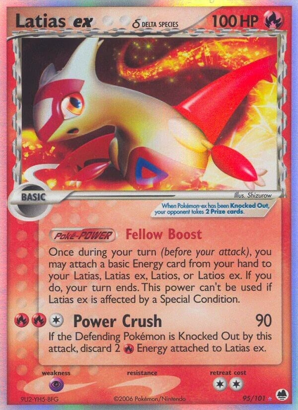 Image for Latias ex (Delta Species) (95/101) [Dragon Frontiers]