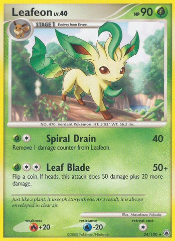 Image for Leafeon (24) (24/100) (Majestic Dawn) - Pokemon