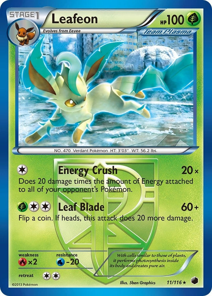 Image for Leafeon (Team Plasma) (11/116) [Plasma Freeze]
