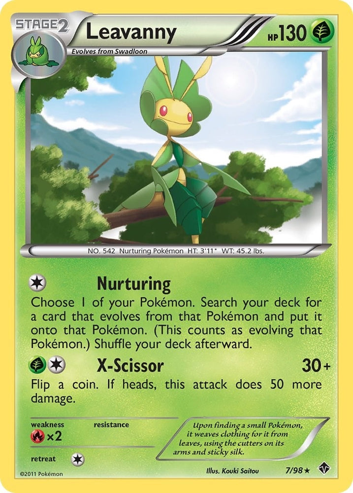 Image for Leavanny (7) (7/98) [Emerging Powers]