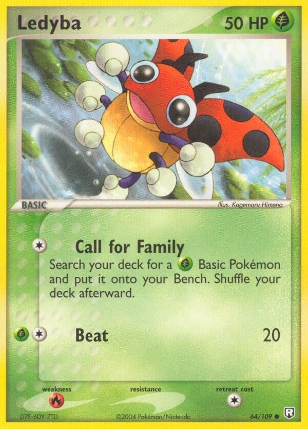 Image for Ledyba (64/109) [Team Rocket Returns]