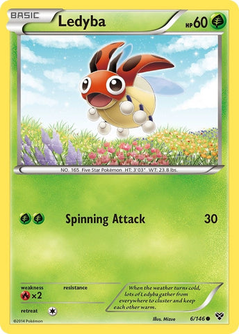 Image for Ledyba (6/146) [XY Base Set]