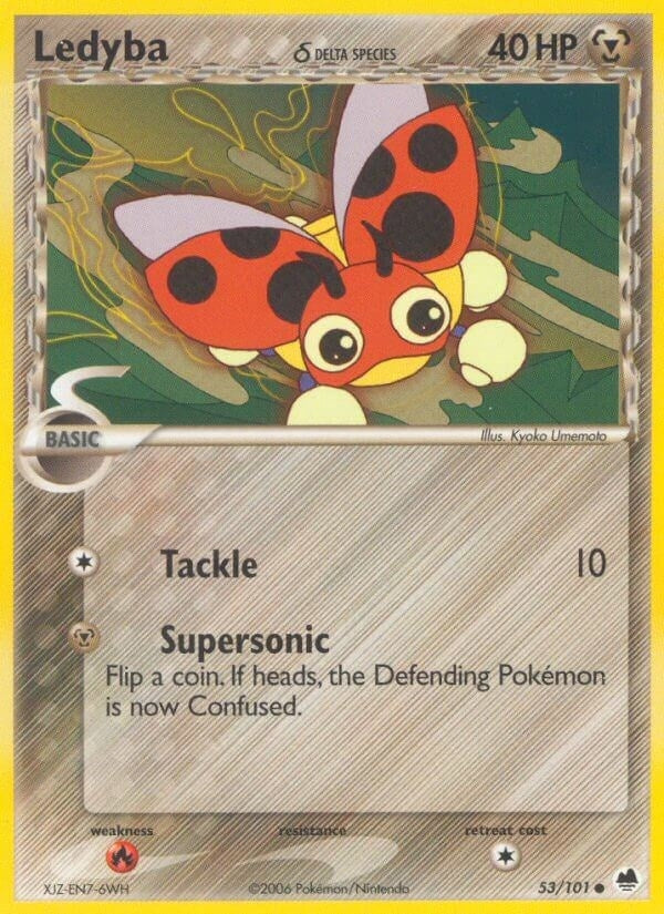 Image for Ledyba (Delta Species) (53/101) [Dragon Frontiers]