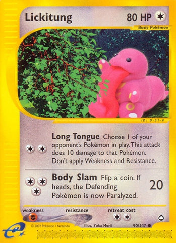 Image for Lickitung (090/147) [Aquapolis]