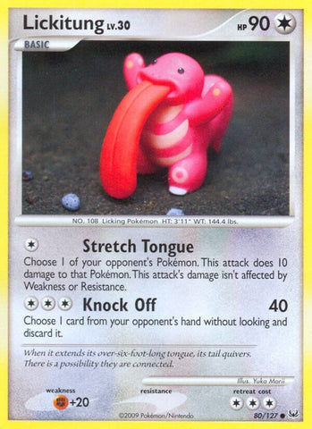 Image for Lickitung (80/127) [Platinum]