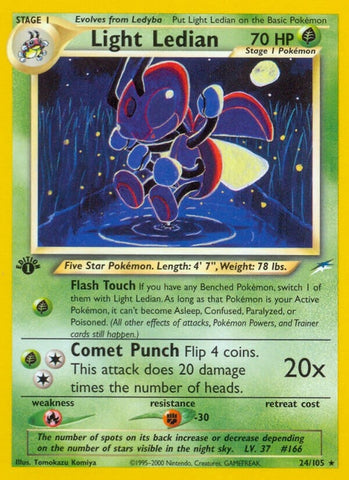 Image for Light Ledian (024/105) (Neo Destiny) - Pokemon