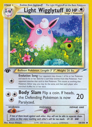 Image for Light Wigglytuff (054/105) (Neo Destiny) - Pokemon
