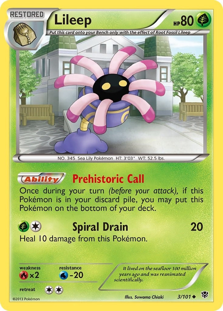 Image for Lileep (3/101) [Plasma Blast]