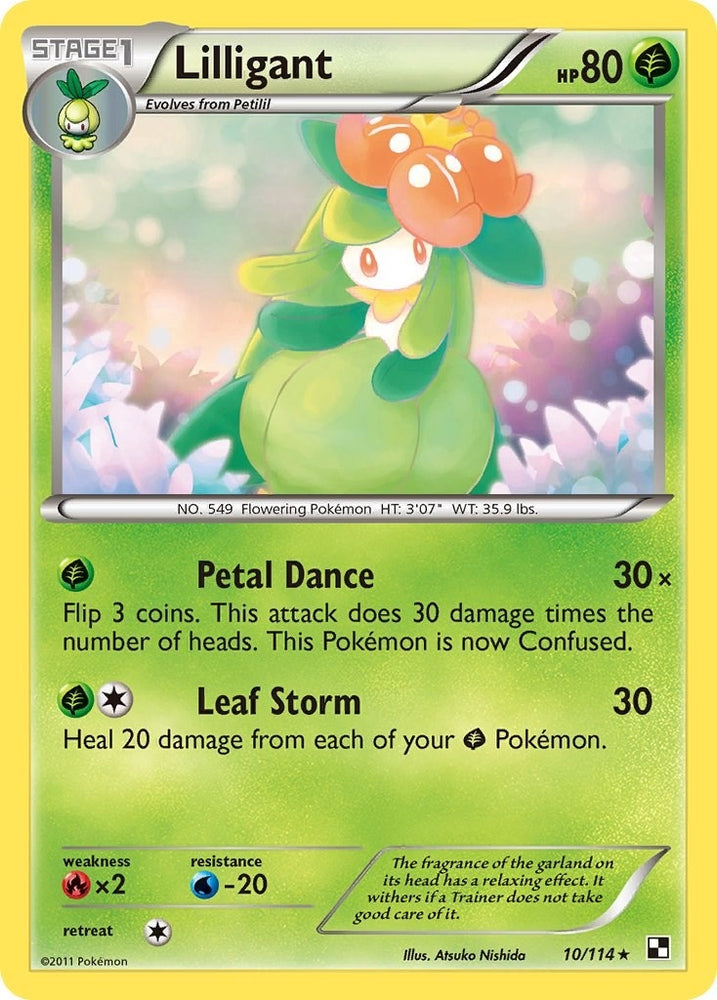 Image for Lilligant (10/114) [Black and White]