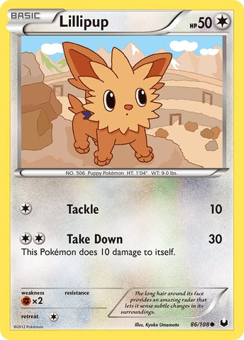 Image for Lillipup (86/108) [Dark Explorers]