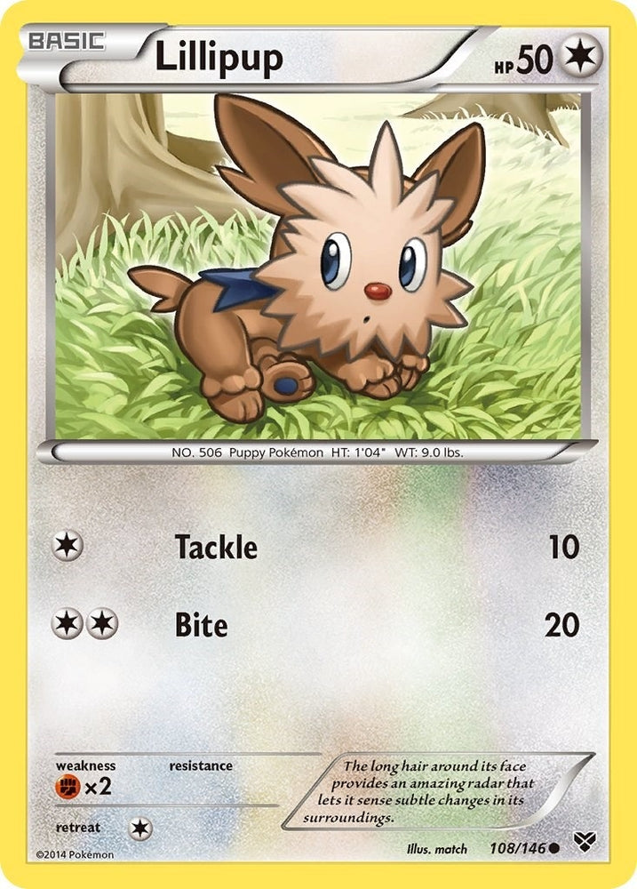 Image for Lillipup (108/146) [XY Base Set]