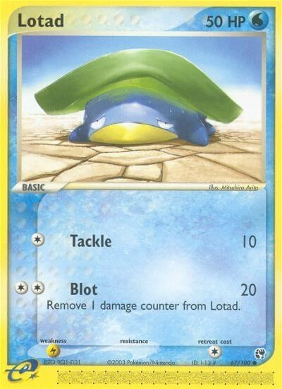 Image for Lotad (67/100) [Sandstorm]
