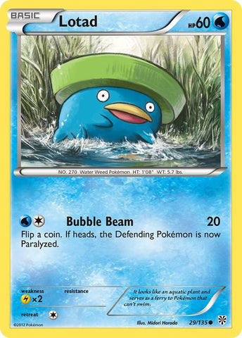 Image for Lotad (29/135) [Plasma Storm]