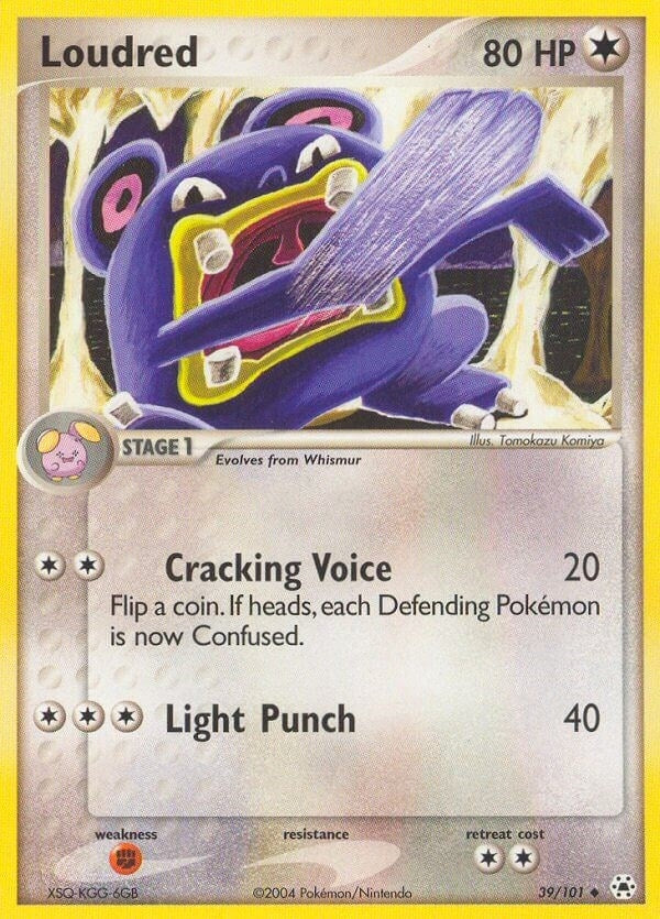Image for Loudred (39/101) [Hidden Legends]