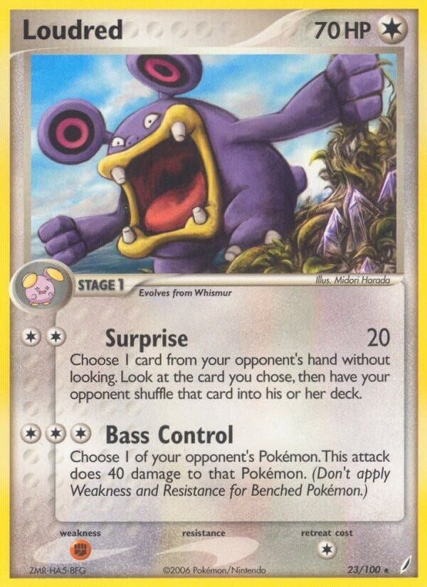 Image for Loudred (23/100) [Crystal Guardians]