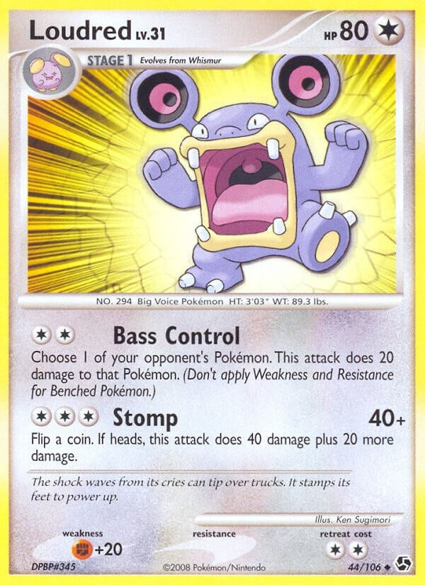 Image for Loudred (44/106) [Great Encounters]