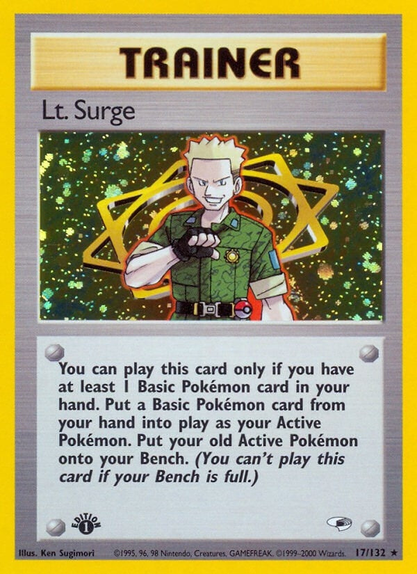 Image for Lt. Surge (17) (017/132) [Gym Heroes]