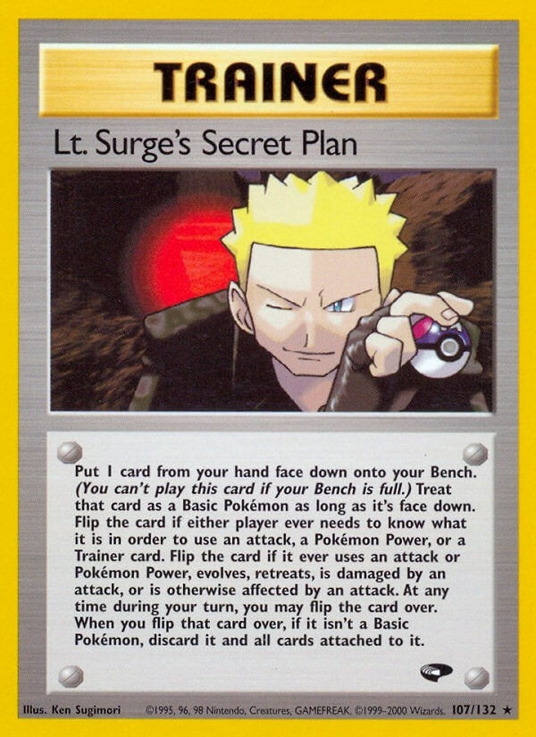 Image for Lt. Surge's Secret Plan (107/132) [Gym Challenge]