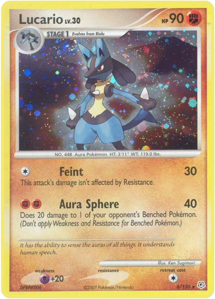 Image for Lucario (6/130) [Diamond and Pearl]