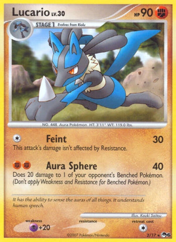 Image for Lucario (002/017) [POP Series 6]