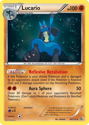 Image for Lucario (80/113) [Legendary Treasures]