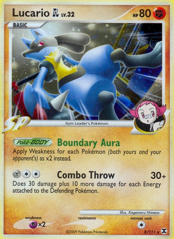 Image for Lucario GL (8/111) [Rising Rivals]