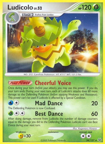 Image for Ludicolo (34/127) [Platinum]