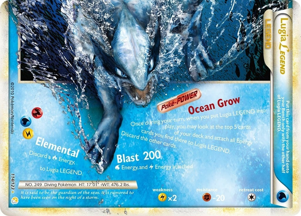Image for Lugia Legend (Bottom) (114/123) [HeartGold SoulSilver]