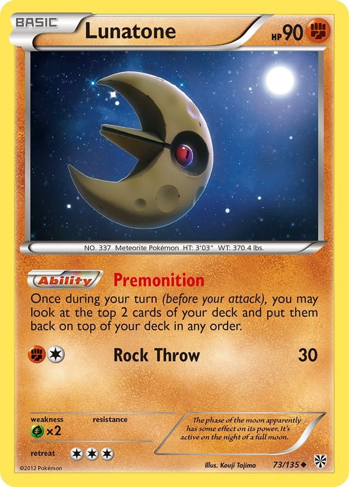 Image for Lunatone (73/135) [Plasma Storm]
