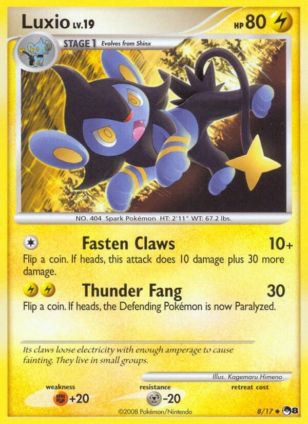 Image for Luxio (008/017) [POP Series 8]