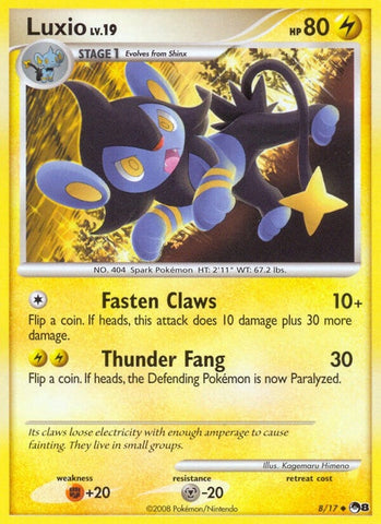 Image for Luxio (008/017) [POP Series 8]