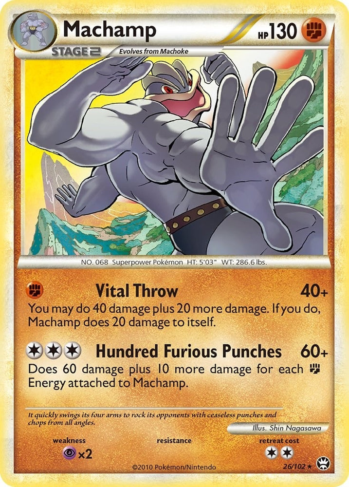 Image for Machamp (26/102) [Triumphant]
