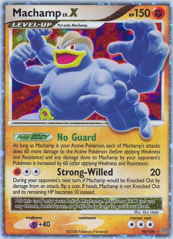 Image for Machamp LV.X (98/100) [Stormfront]