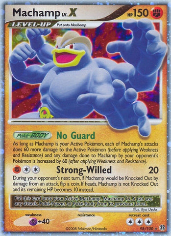 Image for Machamp LV.X (98/100) [Stormfront]