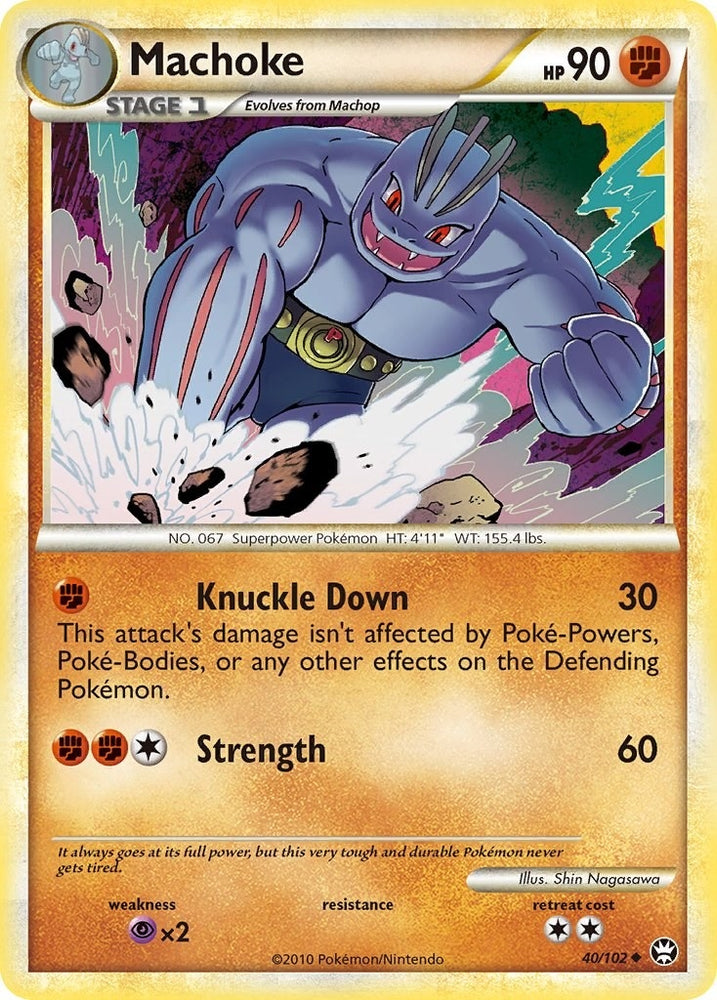 Image for Machoke (40/102) [Triumphant]