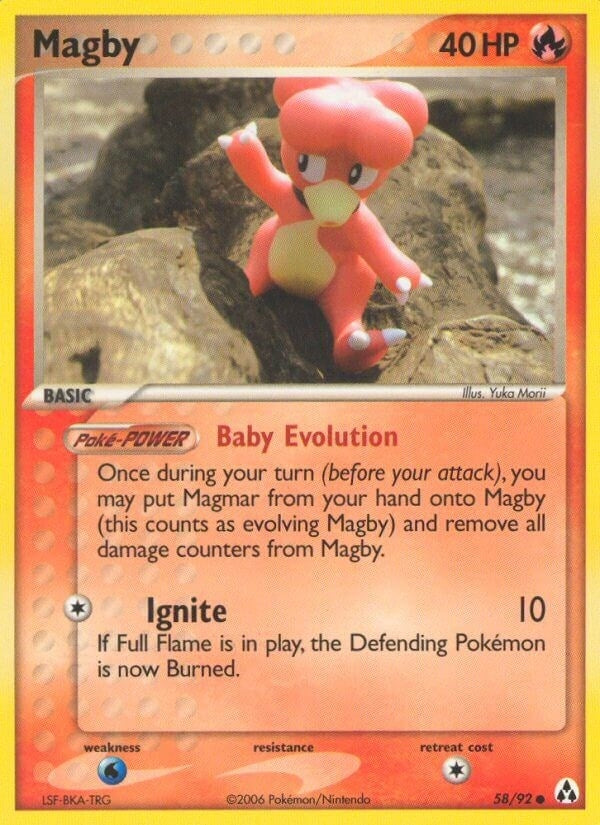 Image for Magby (58/92) [Legend Maker]