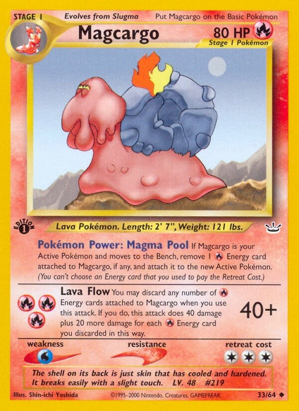 Image for Magcargo (33/64) [Neo Revelation]