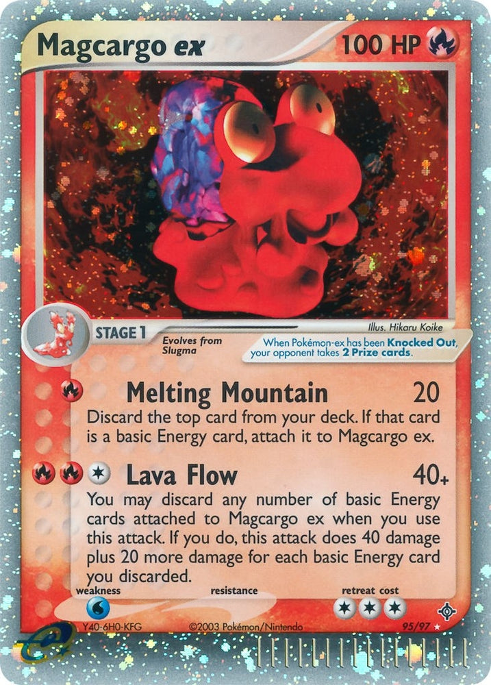 Image for Magcargo ex (95/97) [Dragon]