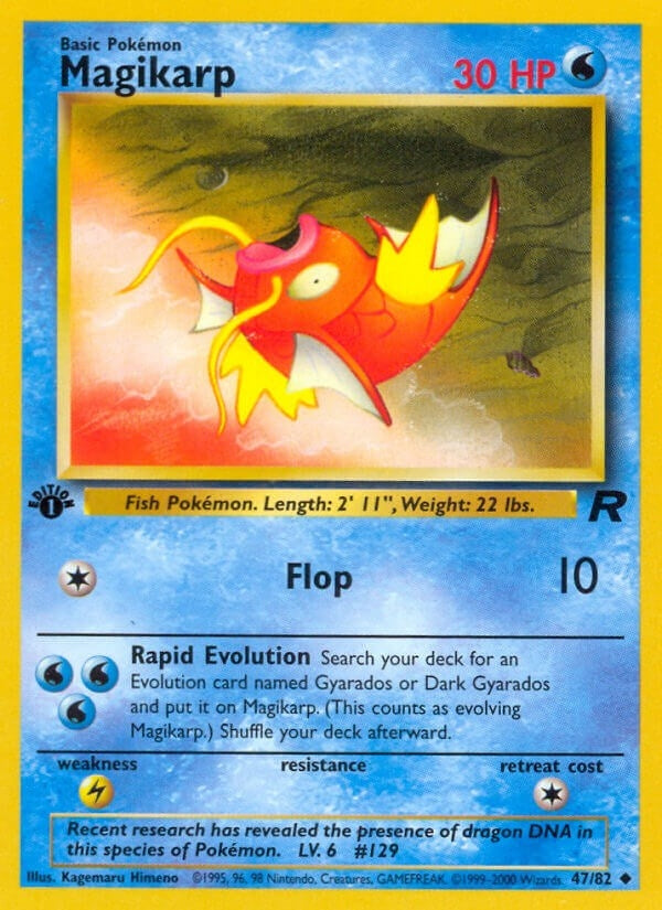 Image for Magikarp (47/82) [Team Rocket]
