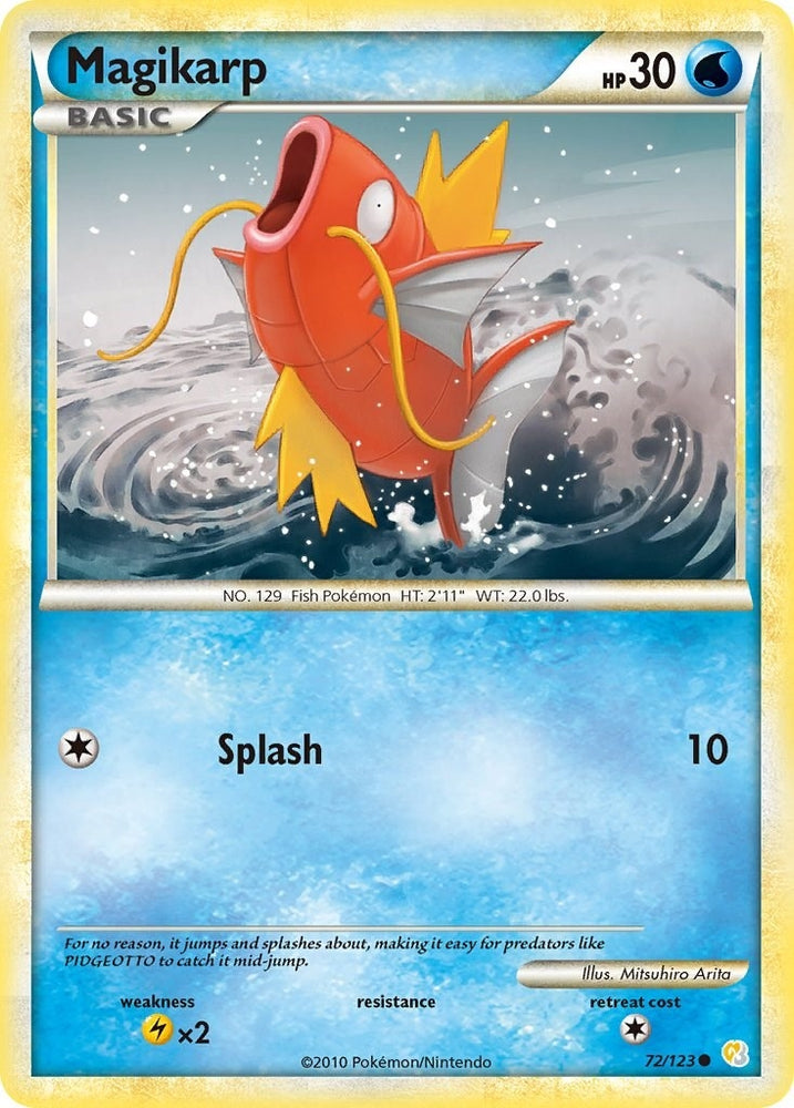 Image for Magikarp (72/123) [HeartGold SoulSilver]