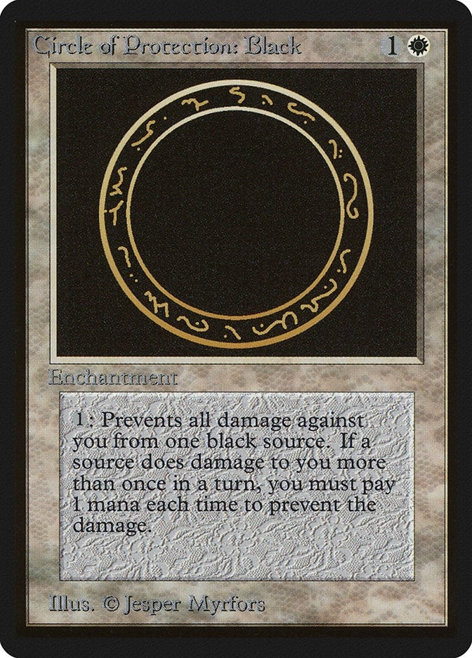 Image for Circle of Protection: Black [Beta Edition]