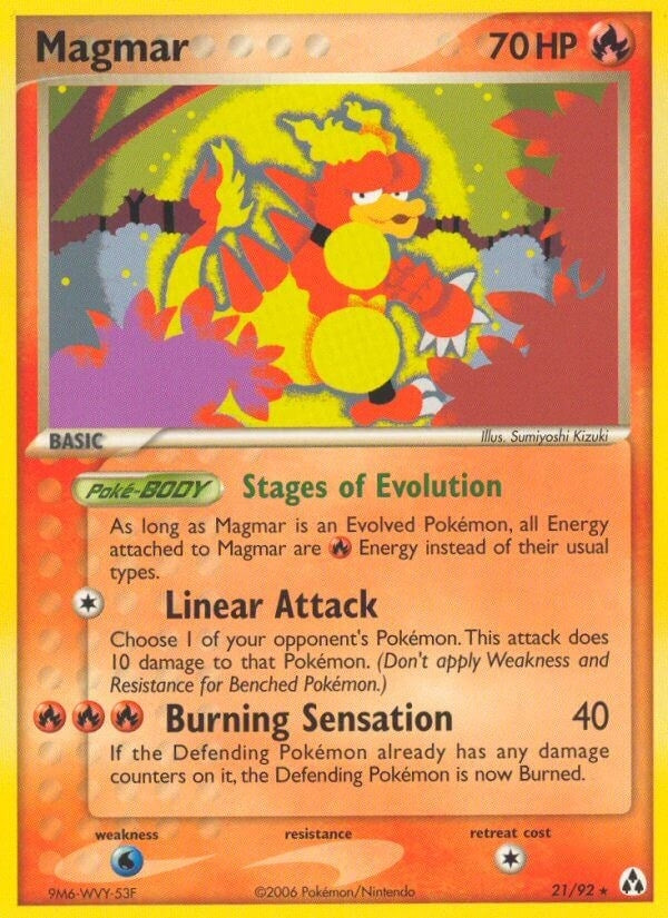 Image for Magmar (21/92) [Legend Maker]