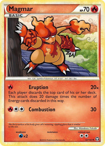 Image for Magmar (42/102) [Triumphant]