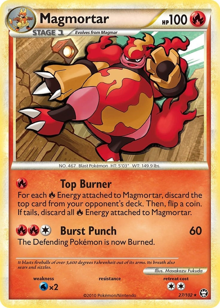 Image for Magmortar (27/102) [Triumphant]