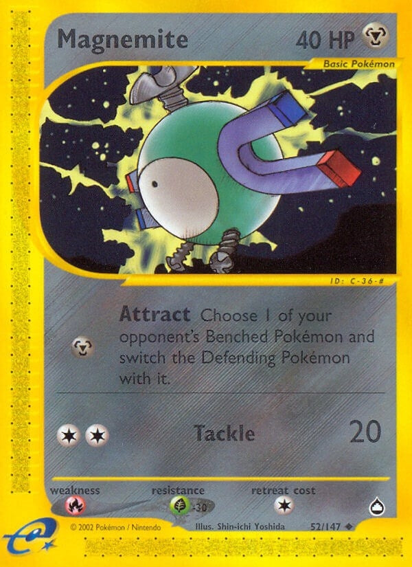 Image for Magnemite (52) (052/147) [Aquapolis]