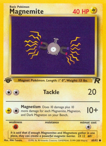 Image for Magnemite (60/82) [Team Rocket]