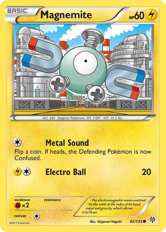 Image for Magnemite (42) (42/135) [Plasma Storm]