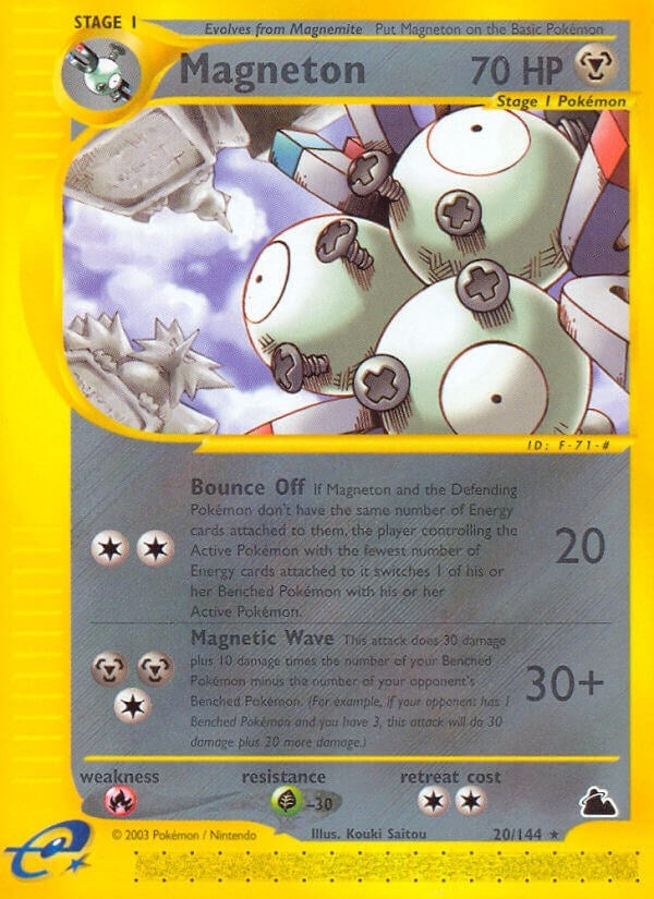 Image for Magneton (20) (020/144) [Skyridge]