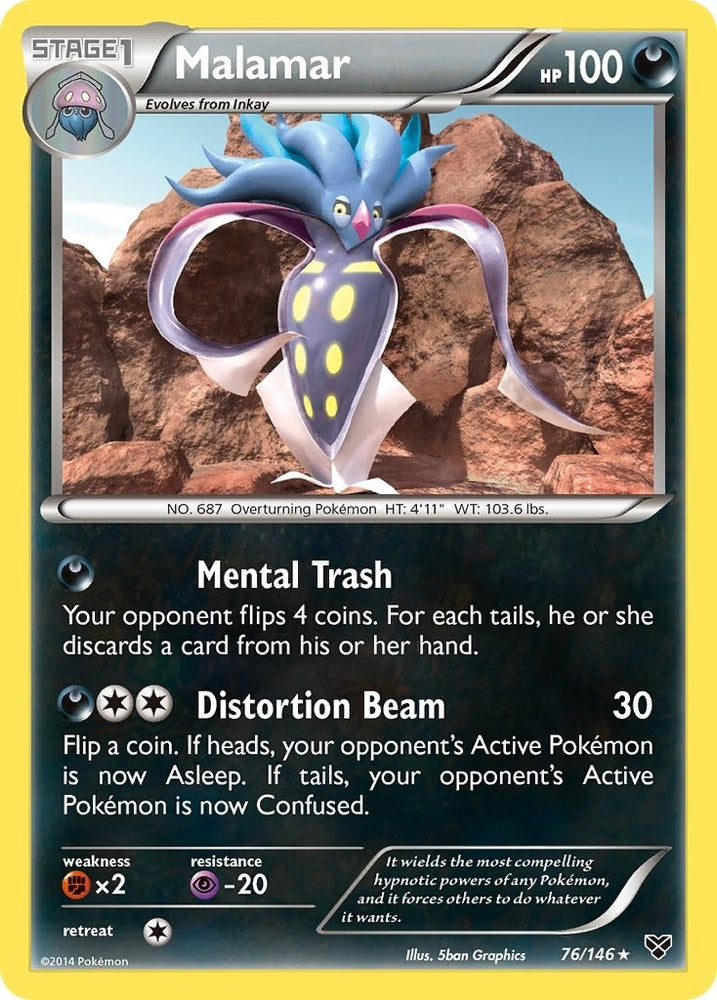 Image for Malamar (76) (76/146) [XY Base Set]