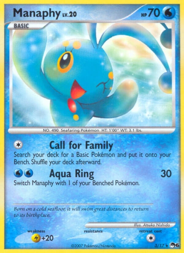 Image for Manaphy (003/017) [POP Series 6]